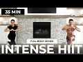 35 Min SHREDDED HIIT Workout No Equipment FULL BODY Series 16