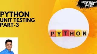 Unit Testing Part-3 Unit Testing functions having Pre-Conditions enforced through If Statement