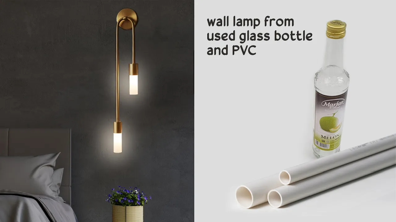Membuat Lampu Hias Dari Botol Bekas - Sangat Mudah