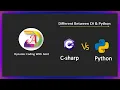 C vs python difference between c and python Dynamic Coding With Amit
