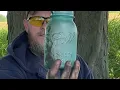 Digging up antique bottles Ball Perfect Mason Jar