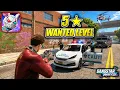 Gangstar Mirage City - 5 Star Wanted Level is INSANE Police Chase Gameplay