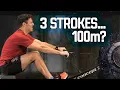 I Tried the Viral 100m in 3 Strokes Challenge