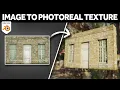 How To Make 3D Photo Realistic Textures From a 2D Image - Blender Tutorial