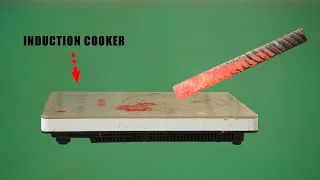 I turned my induction cooker into a metal furnace