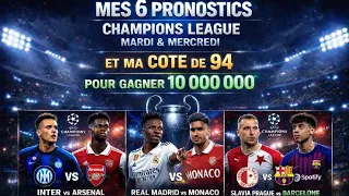 Pronostics champions league