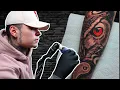 REALISTIC OWL TATTOO TIMELAPSE