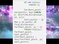 Quickhull for Convex hull in Python
