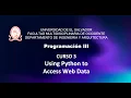 Capitulo 11 - Using Python to Access Web Data Parte