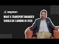 Transport Manager Salary UK 2026 What You Should Earn
