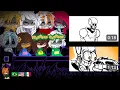 (🇧🇷🇺🇸🇲🇽) Undertale react to Sans quemó el agua.