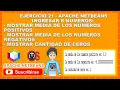 Ejercicio 21 Java - Apache NetBeans