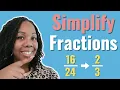 Simplify Fractions How to Guide Teach Elementary Math