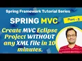 Spring C project without any XML Annotation based Java based configuration Step by Step