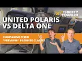 Biz Class Faceoff Delta One vs United Polaris