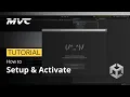 Setup Activate C in Unity