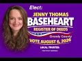 Jenny Thomas Baseheart - Grundy County Register of Deeds candidate