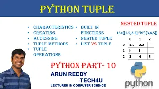 PYTHON PART 10 - TUPLE