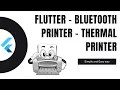 Flutter How to print PDF in the Flutter App Bluetooth Printer Thermal Printer