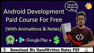 Android Development Tutorial For Beginners In Hindi With Notes