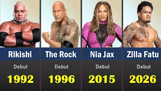 Every WWE AnoaΚ»i Family Memberβs Debut Year (1997β2026)