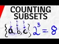 Finding the Number of Subsets of a Set Example Problems