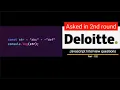 Javascript output based Interview question - Part 151