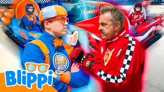Blippi's Super Silly Vehicle Race! 🏎️