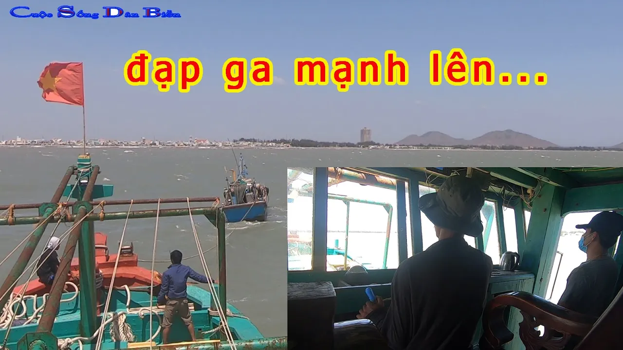 NGƯỜI ĐI BIỂN #35│Hồi Hộp Tàu Vô Cửa Giữa Trời Giông Tố│kết thúc cuộc hành trình.