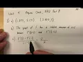 Unit 5 FRQ Part A AB