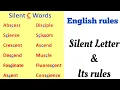 Silent latter c words silent letter rules when is c silent