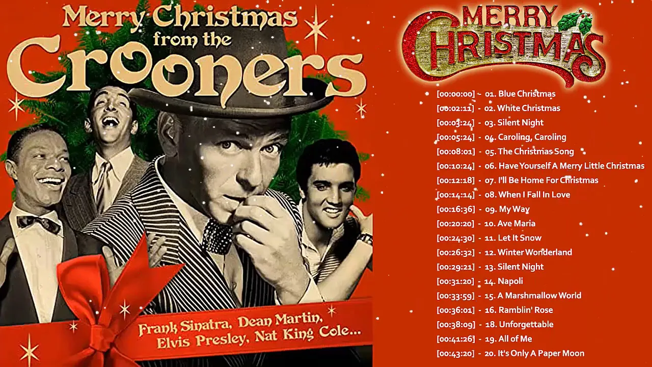 Frank Sinatra, Nat King Cole, Dean Martin, Elvis Presley: Christmas Songs 🎄 Old Christmas Music 2021