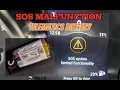 Range Rover SOS Malfunction Fix Telematics Battery Replacement