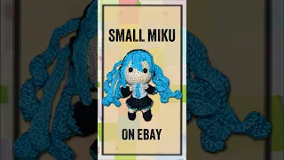EBay in Bio Small Hatsune Miku Crochet Doll