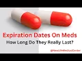 Can You Take Medications After The Expiration Date