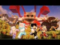 Download Lagu 1000 YouTubers Create a Time Traveler to Ancient Minecraft! T-Rex vs. the Moon: Scary Moon Wake Up