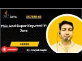 Core Java part63 this vs super in Java Constructor Chaining Explained for Beginners