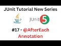 JUnit Tutorial -