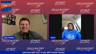 Swamp247 Recruiting Podcast Interview with 2027 4-star WR Trenton Yancey