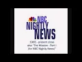 John Williams #46 - NBC News - Mission Theme