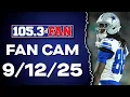 Cowboys Preparing For Giants On Sunday As The Rangers Visit New York To Face Mets Fan Cam 25