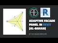 Adaptive facade panel in Revit Al-Bahar