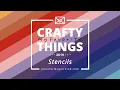 My Favorite Crafty Things 2019 STENCILS