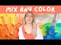 Mix Any Color You Need My 3-Step Color Mixing Method