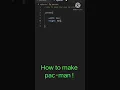 Make Pac-man in html with the using of CSS