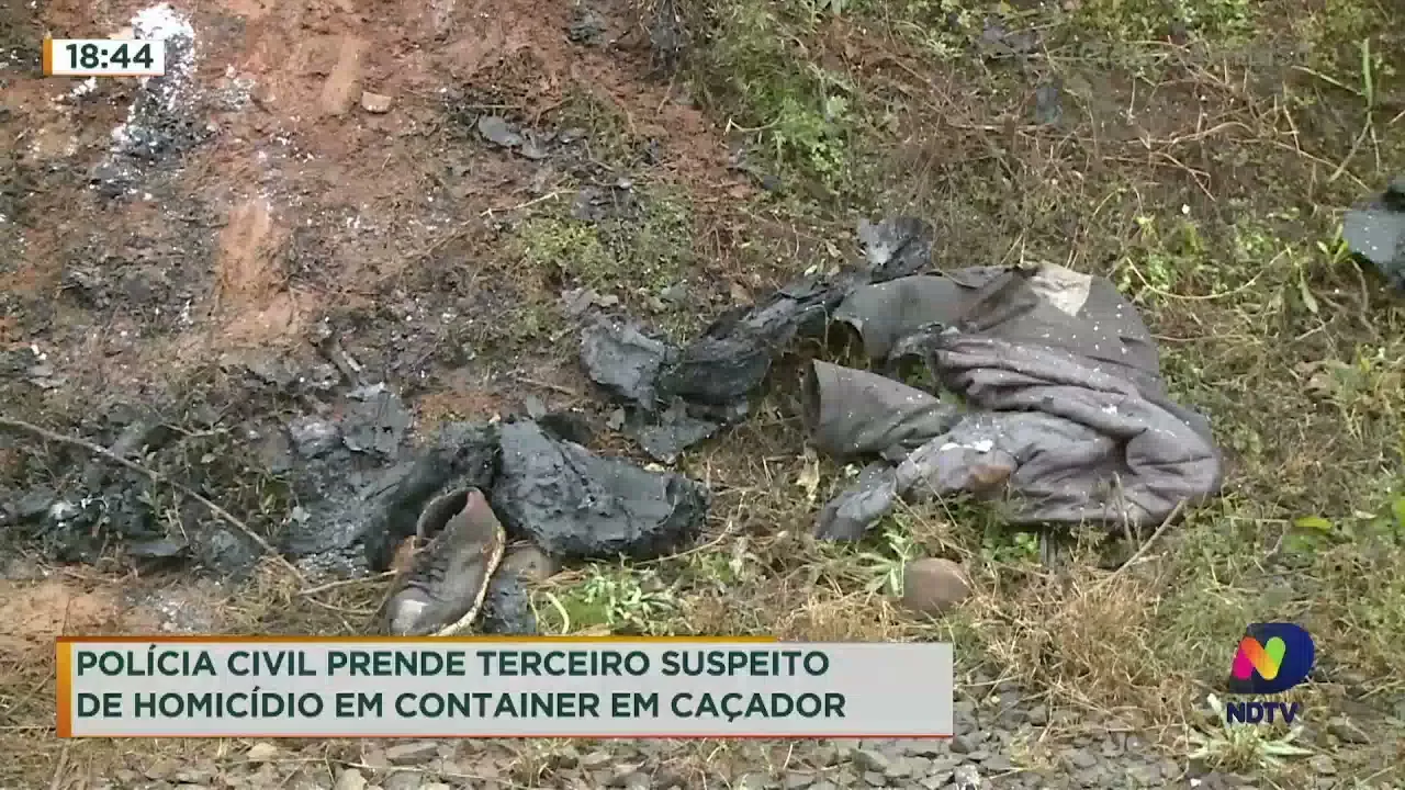 Terceiro suspeito de homicídio em container é preso