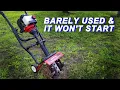 Fixing A Yard Machines Tiller That Needs Fuel Lines