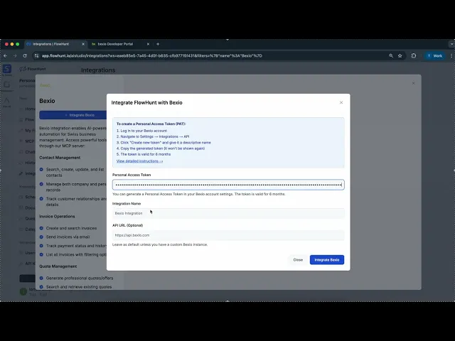 Thumbnail for Bexio MCPサーバー