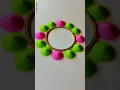 Rangoli designs for beginners easy