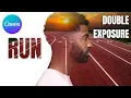 How to double exposure in Canva Creative Photo Blending Tutorial
